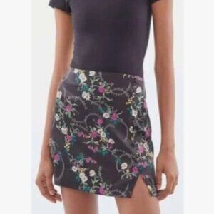 Urban Outfitters Floral Y2K Satin Asian Mini 625